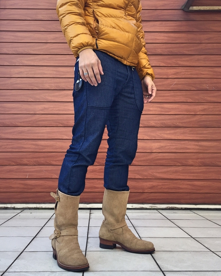 [一試上癮]Attractions Suede Engineer Boots Lot329. 麂皮工程師靴