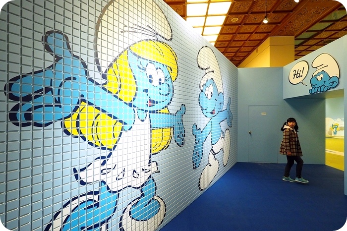 藍色小精靈愛在17特展,就在中正紀念堂等你喔。