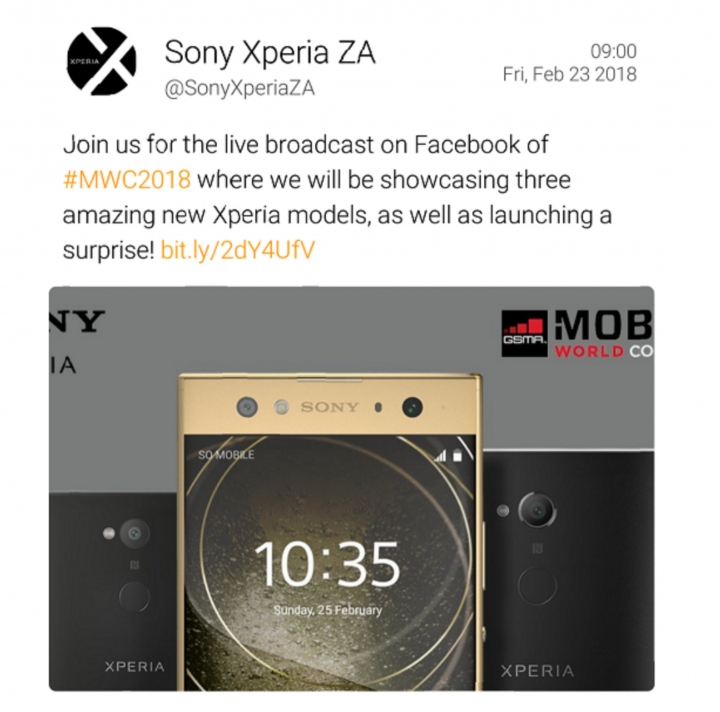 Sony 2018年旗艦 - 神秘的另一款手機