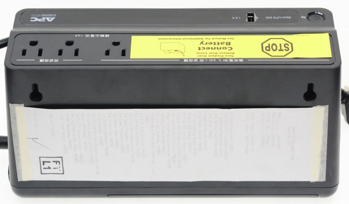 APC Back-UPS 650 BN650M1-TW不斷電系統簡介及測試