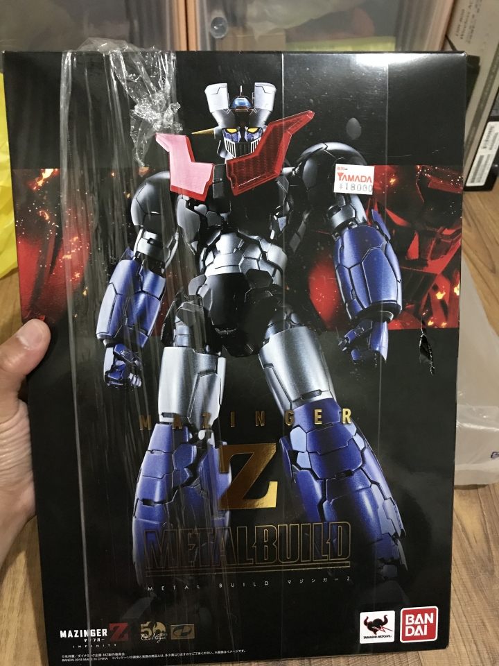 開箱~~~~~Metal Build MB合金 無敵鐵金剛 魔神Z