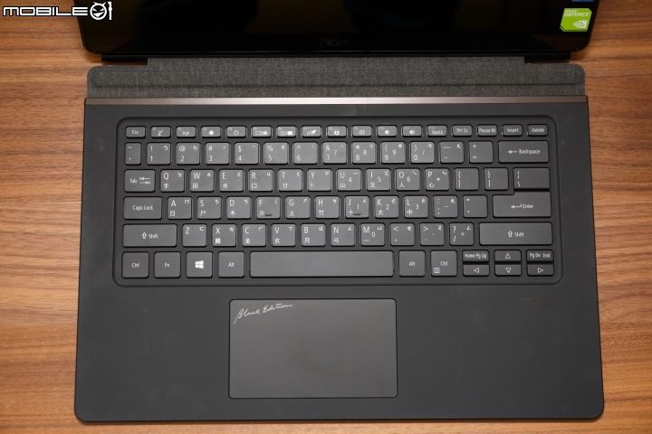 Acer Switch 7 Black Edition 變形筆電的時尚演繹