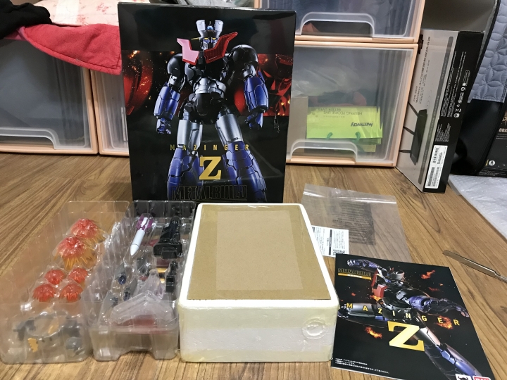 開箱~~~~~Metal Build MB合金 無敵鐵金剛 魔神Z