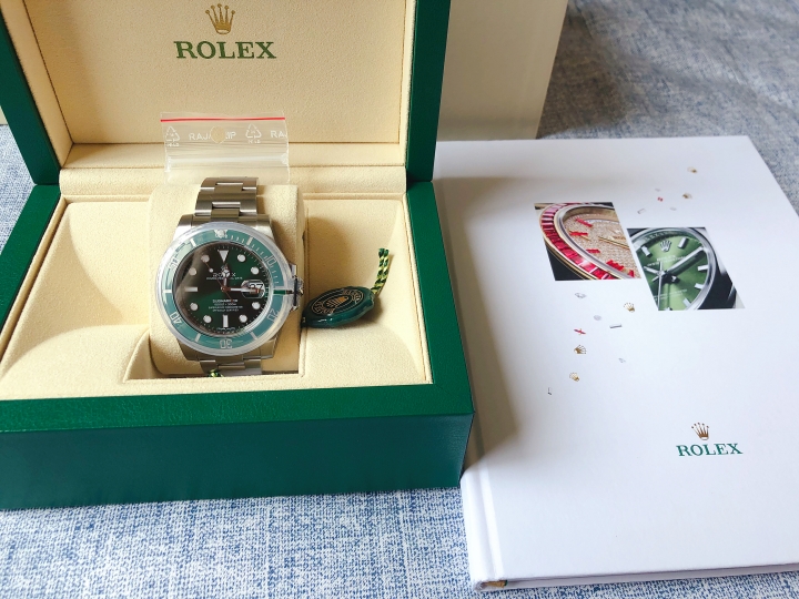 2018年3月歐洲-義大利購入Rolex 116610LV 綠水鬼開箱兼購入建議