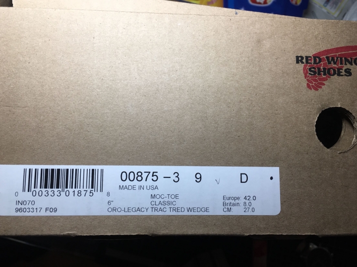 求各位大大幫我看red wing 875