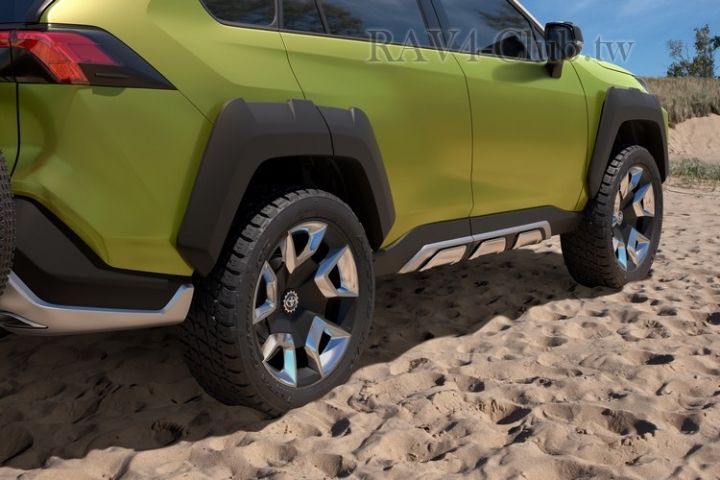 所以五代RAV4真的長這樣嗎？