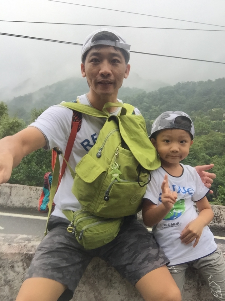 讓5歲孩子陪我完成多年前的鐵路環島計畫