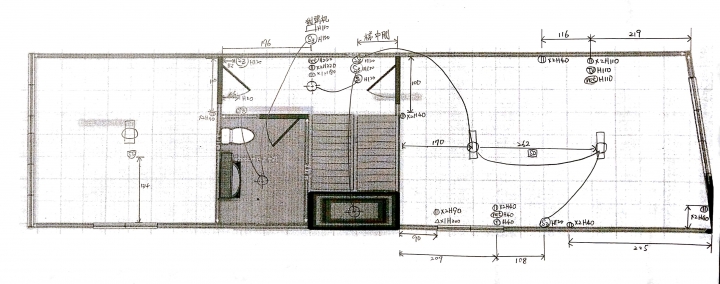透天三樓半電路設計