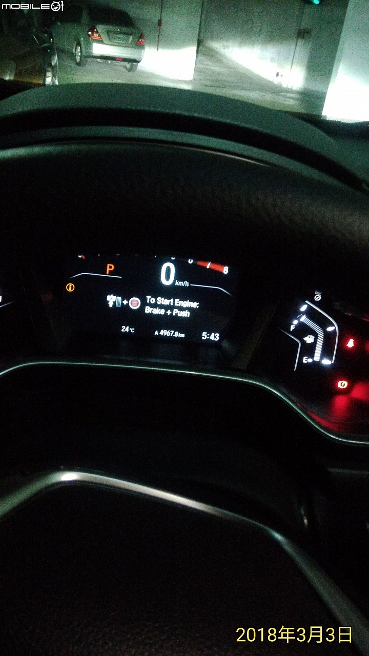 CRV5..開4967里程機油實況記錄