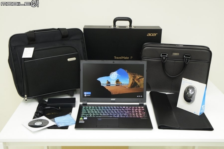 小測.充滿藍天基因的繪圖行動工作站筆電─ACER TMP852-QG