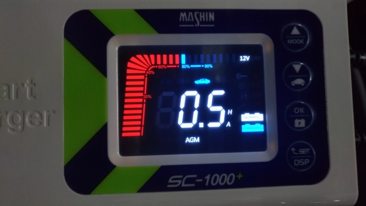 電瓶的守護神-麻新電子MASHIN SC-1000+ 智慧型(鉛酸/鋰鐵)雙模充電器開箱(圖多)