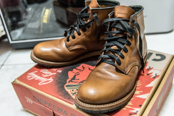 [開箱]中國買的一雙Chippewa和一雙Red Wing(二手)