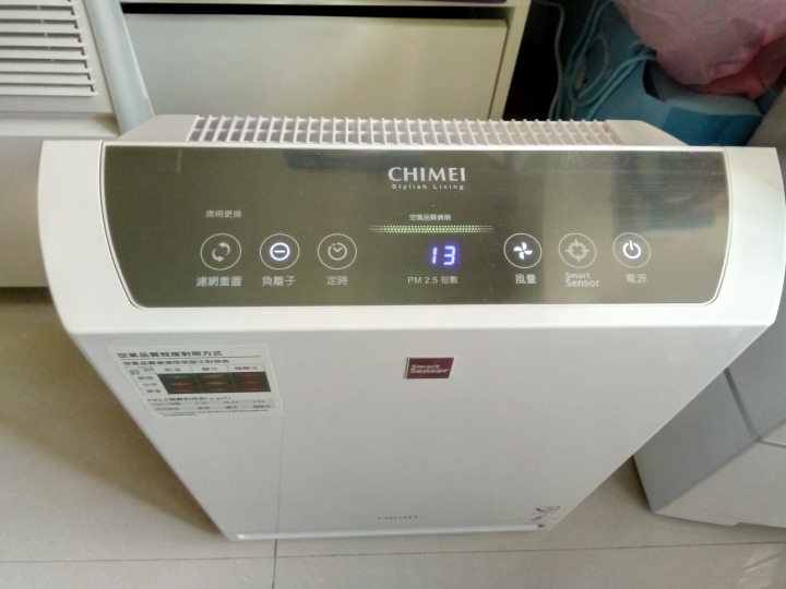 (開箱)奇美 空氣清淨機 AP-12H0NM   使用心得
