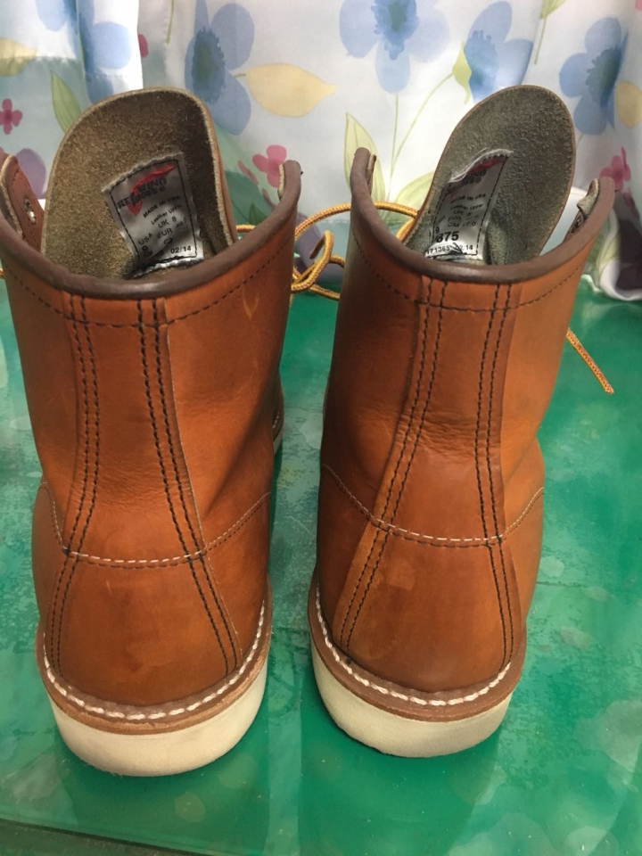 請各位大大幫我鑑定一下這雙Red Wing 875