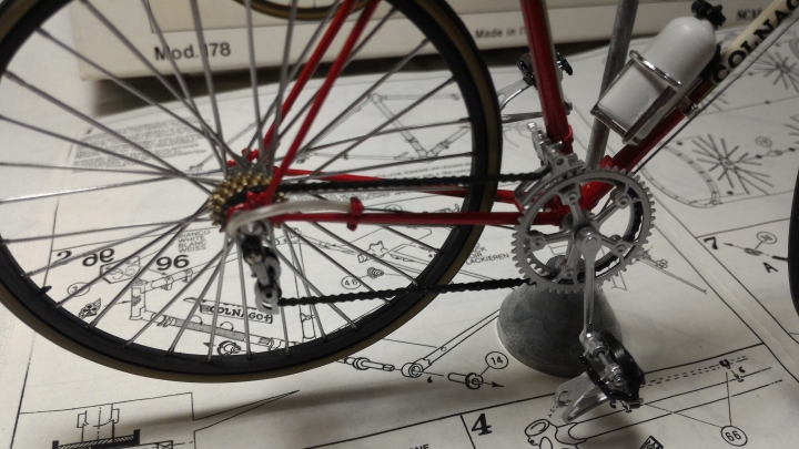 PROTAR 1/9 COLNAGO MEXICO腳踏車模型