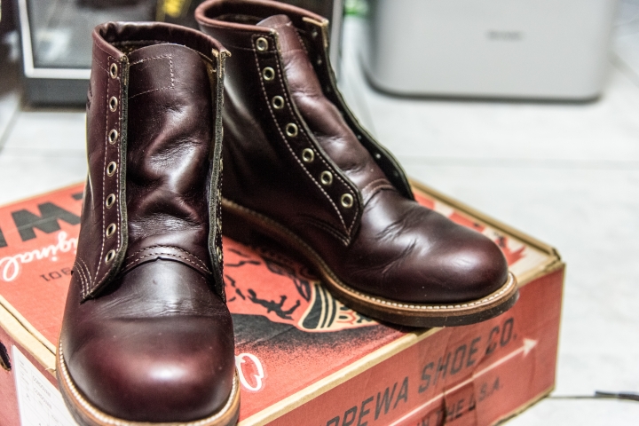 [開箱]中國買的一雙Chippewa和一雙Red Wing(二手)
