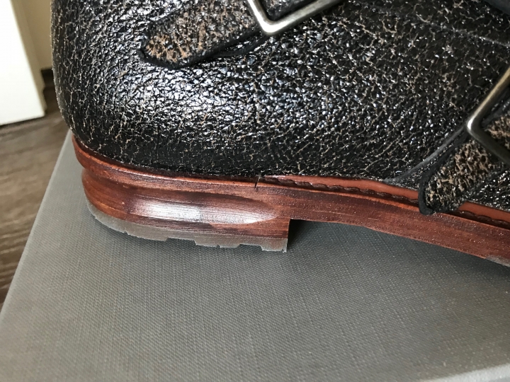 [小牛靴開箱] Alexander McQueen Vintage Calf Boots 復古作舊靴簡易開箱+實穿