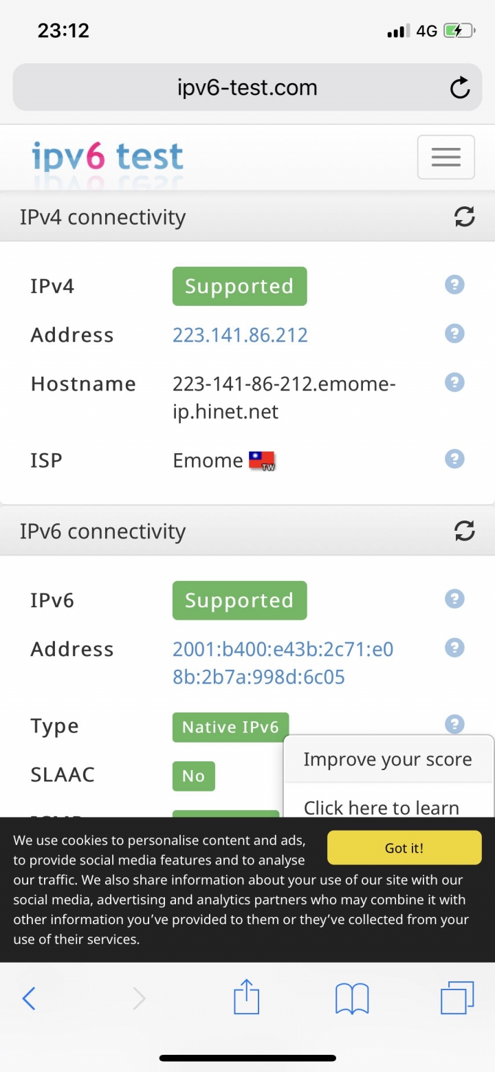ios ipv6描述檔