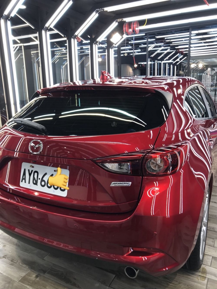 mazda3 終於交車的喜悅 鍍膜