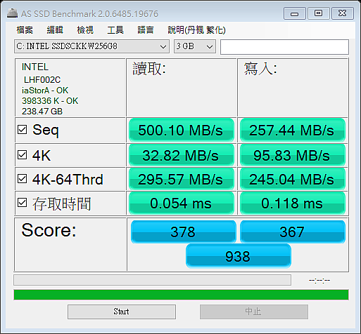 ASUS X510UQ 加裝Intel 545s 256G M.2 SSD + Micron 美光 Crucial NB DDR4 2400 4G RAM 分享