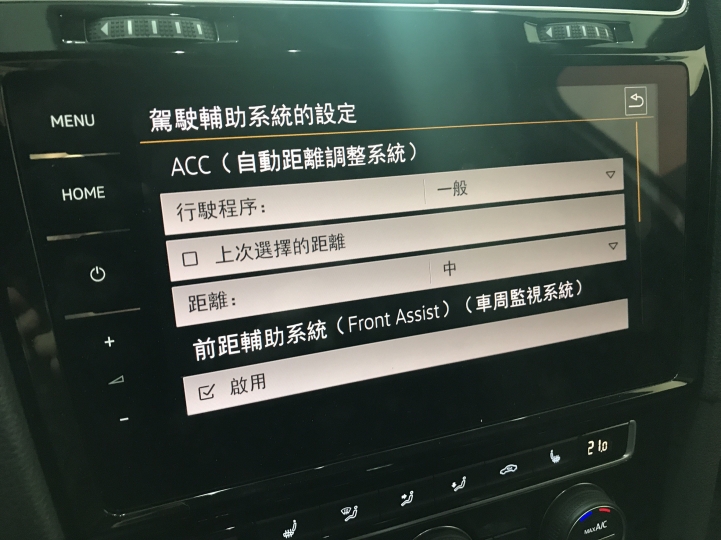 升級 原廠數字型胎壓 ACC及前部輔助 鏡片型盲點偵測系統&駛出輔助系統