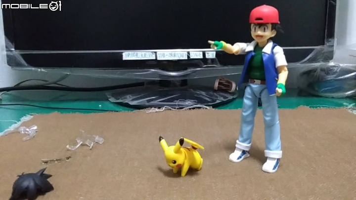 shf 神奇寶貝 小智 鼻孔癢