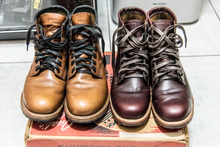 [開箱]中國買的一雙Chippewa和一雙Red Wing(二手)