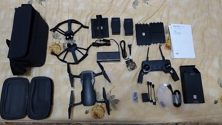 DJI MAVIC AIR 黑機開箱文