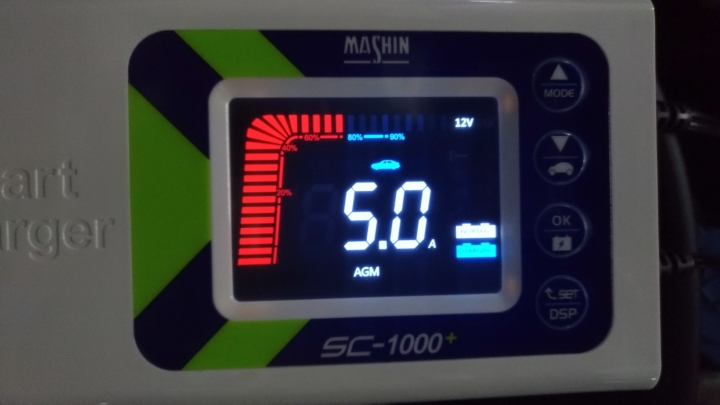 電瓶的守護神-麻新電子MASHIN SC-1000+ 智慧型(鉛酸/鋰鐵)雙模充電器開箱(圖多)