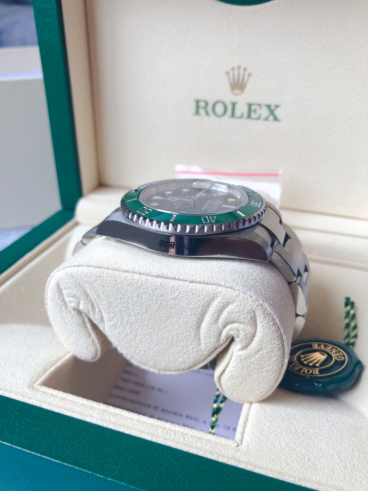 2018年3月歐洲-義大利購入Rolex 116610LV 綠水鬼開箱兼購入建議