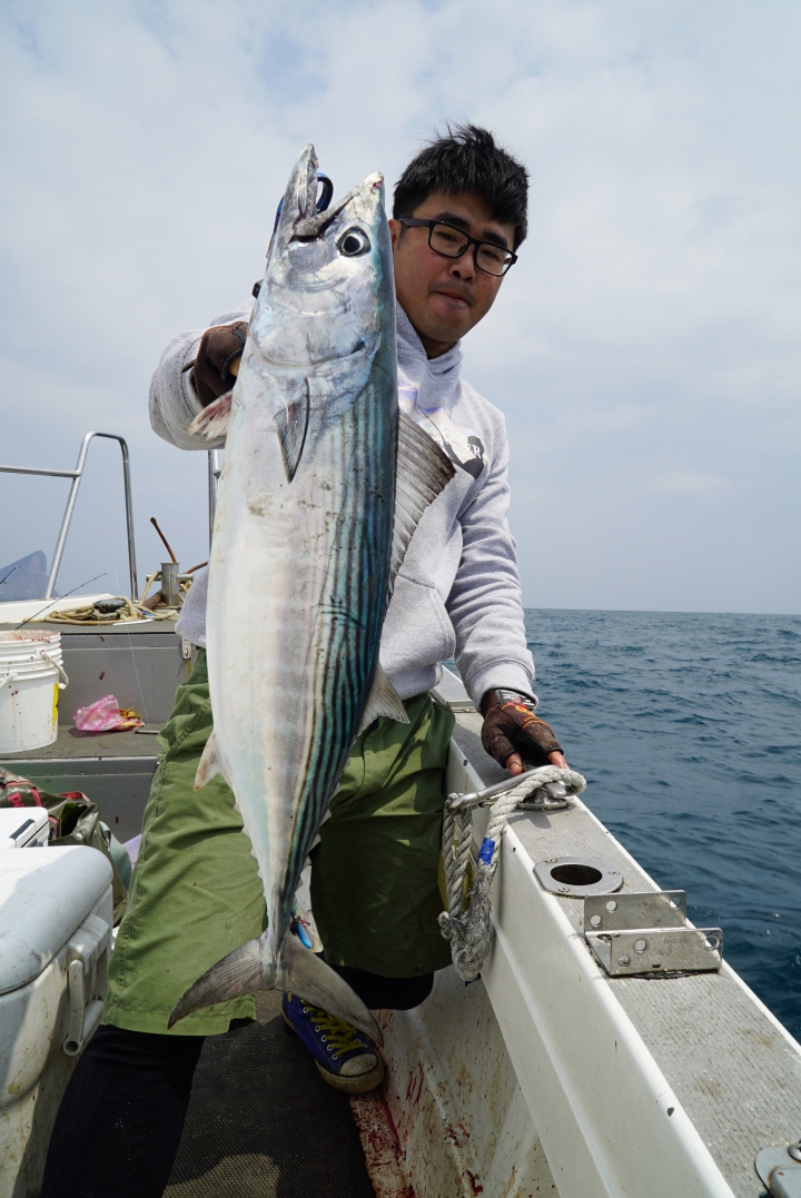 [分享] FCPX 宜蘭龜山島船釣鰹魚影片- 德國情侶 X 俄國釣手