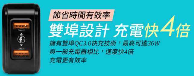 請問有人使用過這款aibo Q32 雙埠QC3.0充電器嗎？好不好用？