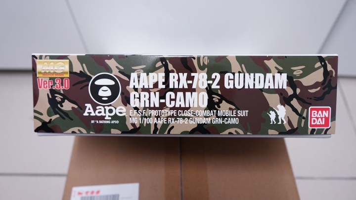 AAPE 聯名鋼彈 MG RX-78-2 3.0版開箱