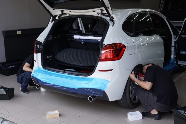 BMW 2AT加裝盲點偵測系統紀實