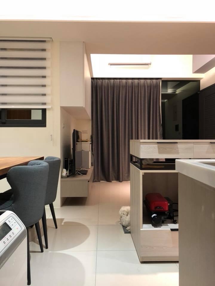 [開箱]小屋裝潢室內約13坪+露台約4坪-新成屋