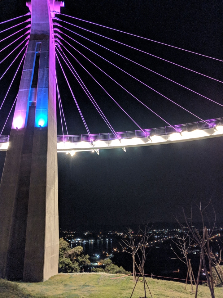 帶著ZF4P夜拍崗山之眼