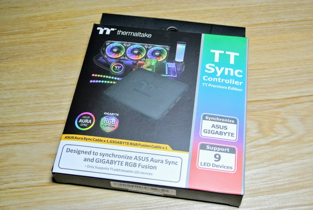 曜越TT SYNC RGB數位光害控制器 輕測試!