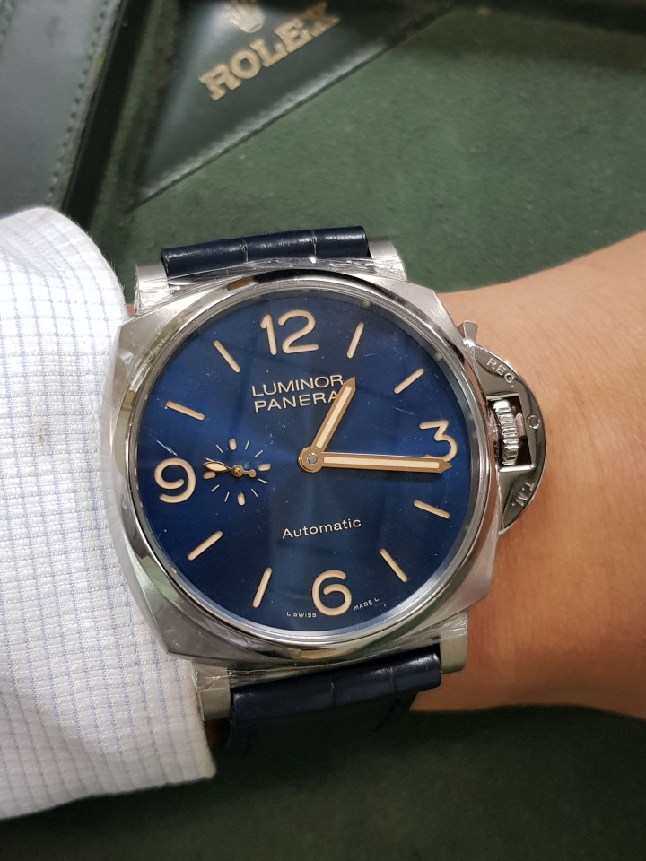 Panerai Pam729 藍面 好迷人..