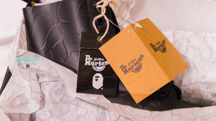 2018年 重磅聯名 BAPE x Dr.Martens 8孔靴 開箱