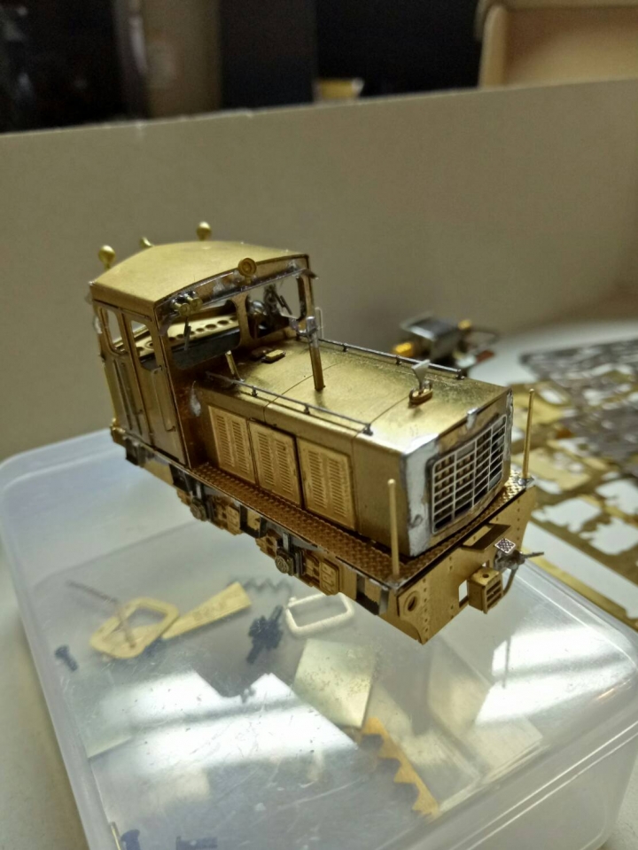 銅車 酒井10t 133號機  製作