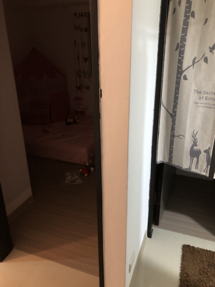 木門框與牆壁疑問