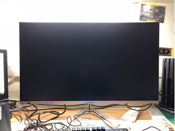 終於入手開箱ViewSonic VX3276-2K-MHD