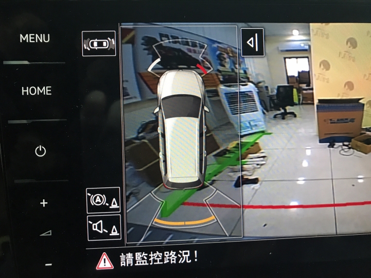 升級 原廠數字型胎壓 ACC及前部輔助 鏡片型盲點偵測系統&駛出輔助系統