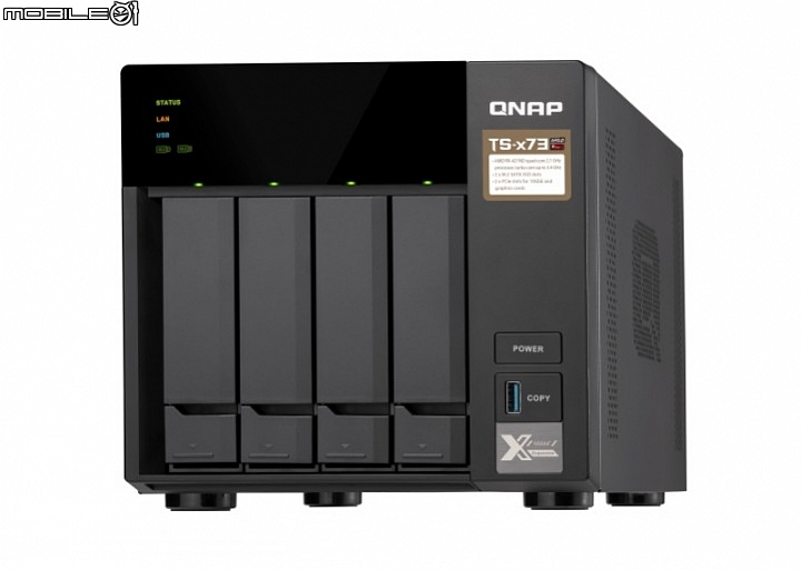 AMD R系列四核心處理器導入 威聯通Qnap推出全新TS-x73系列NAS