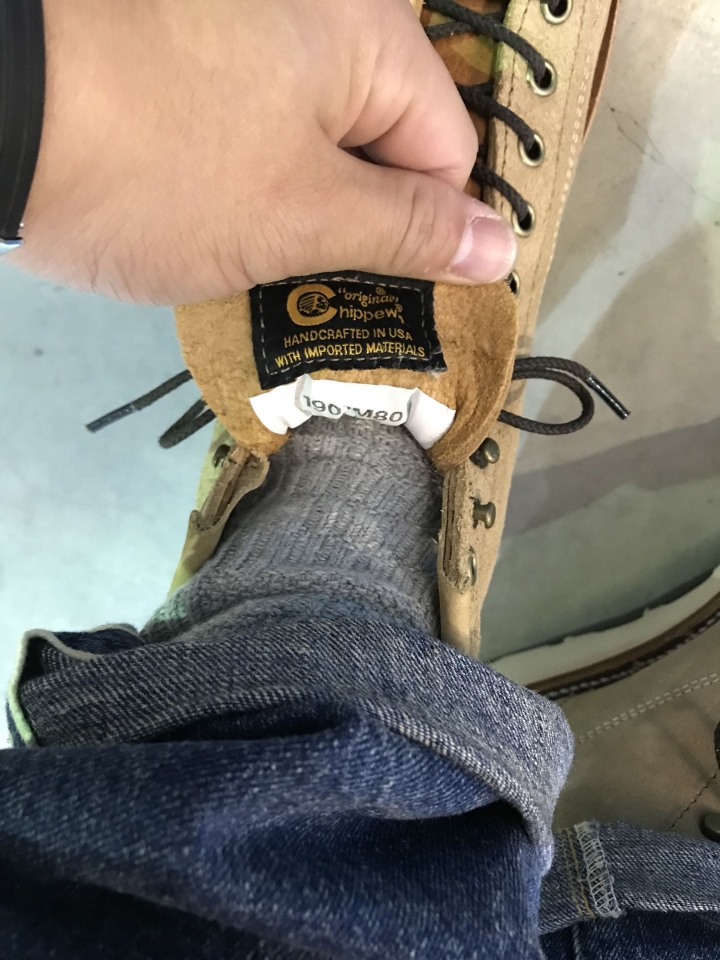 Chippewa 1901M80 酋長牌猴子靴