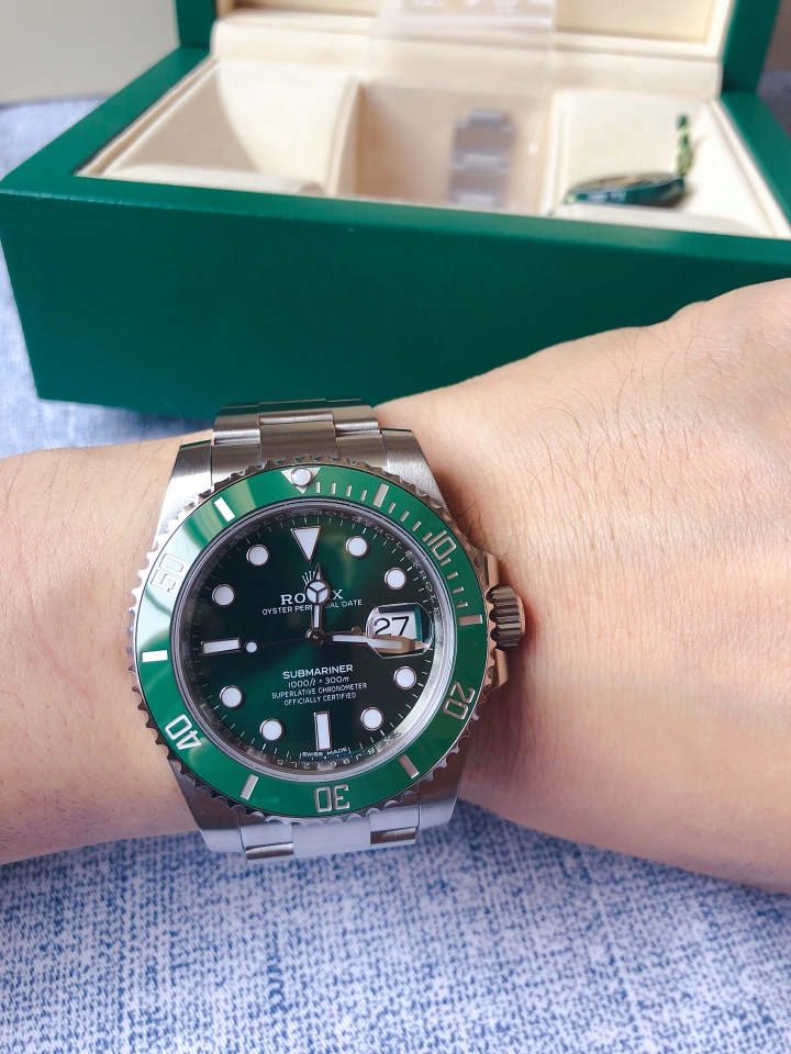 2018年3月歐洲-義大利購入Rolex 116610LV 綠水鬼開箱兼購入建議
