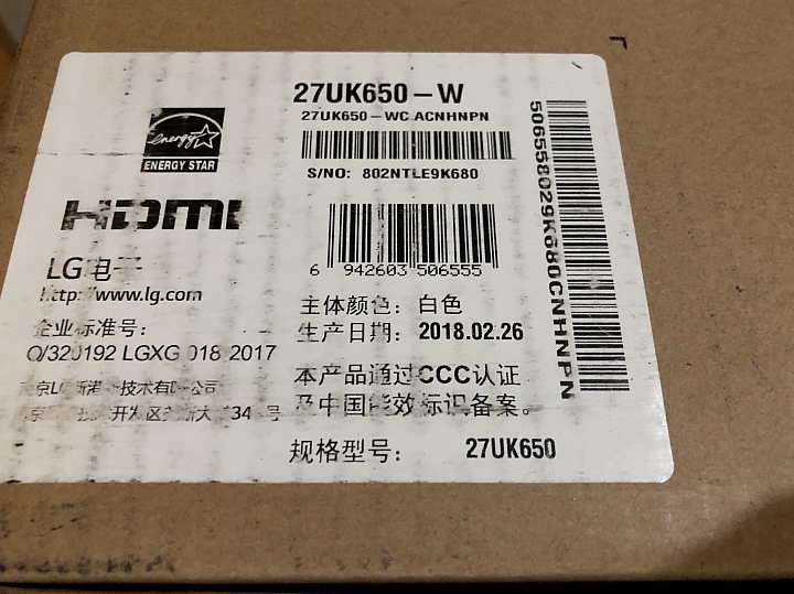 LG 27UK650-w這樣算是IPS glow 還是漏光?