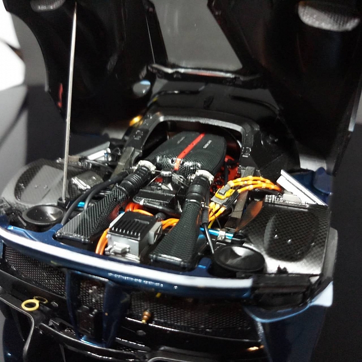 [Tamiya 1:24] 田宮 法拉利 FXX K    Ferrari FXX K  製作過程