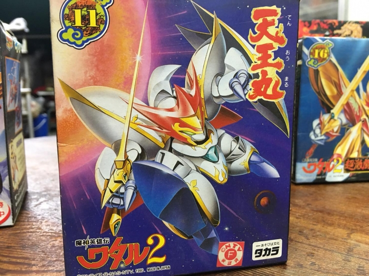 1990生產的魔神英雄傳2模型