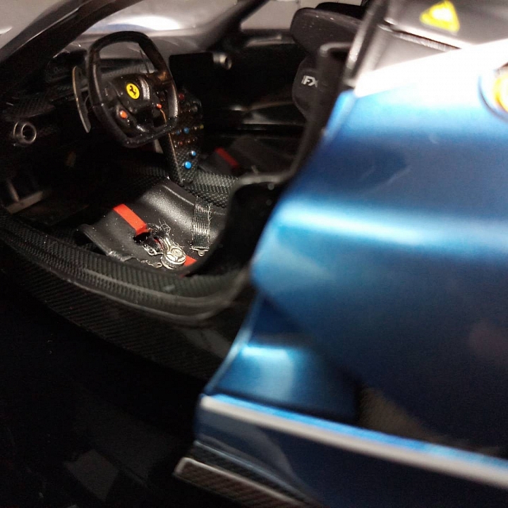 [Tamiya 1:24] 田宮 法拉利 FXX K    Ferrari FXX K  製作過程